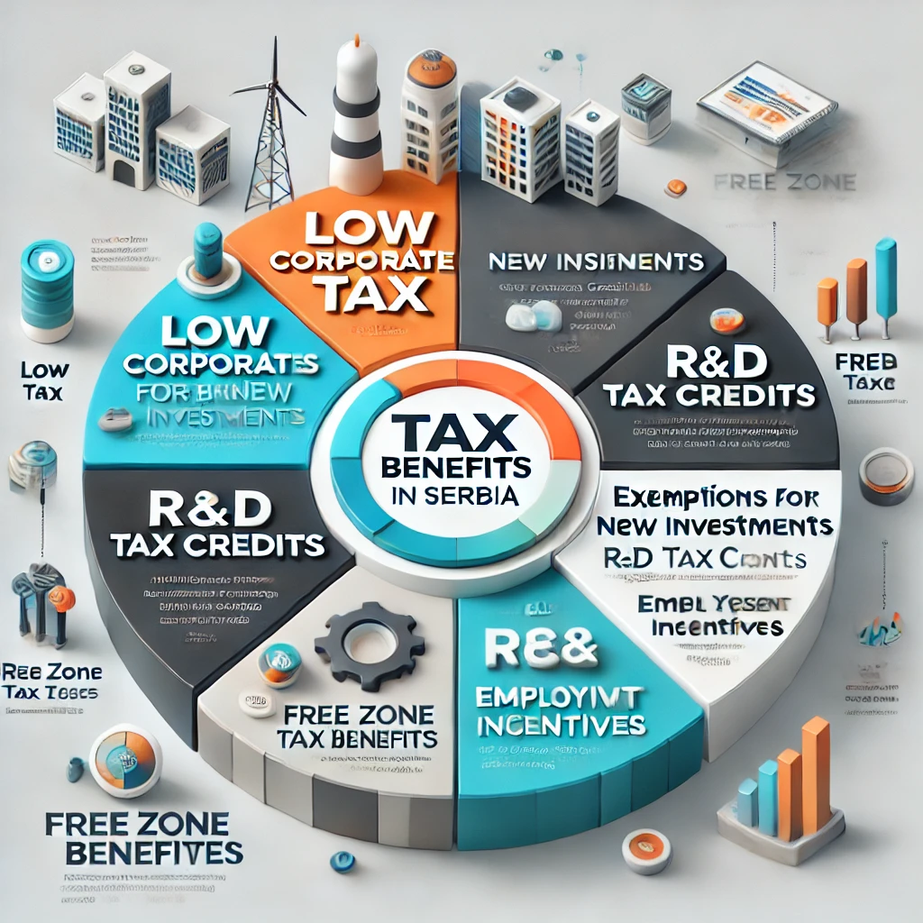 Les avantages fiscaux pour les entreprises en Serbie