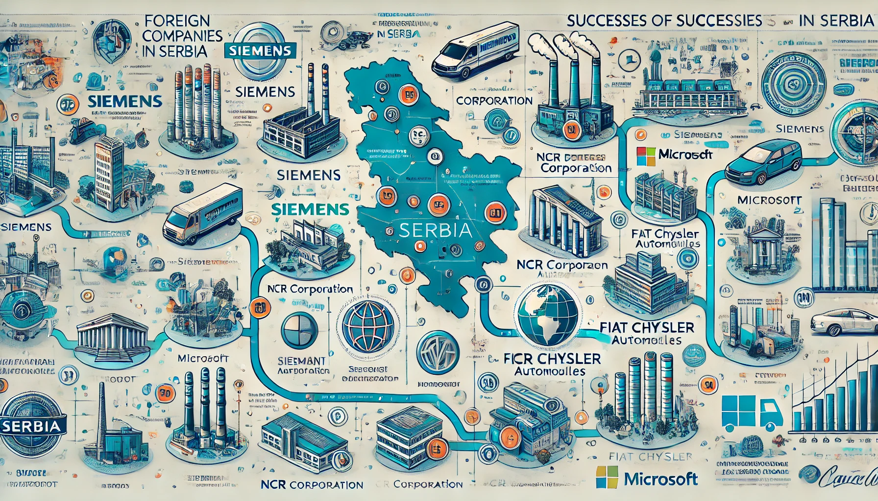 Étude de cas : Des entreprises internationales qui prospèrent en Serbie