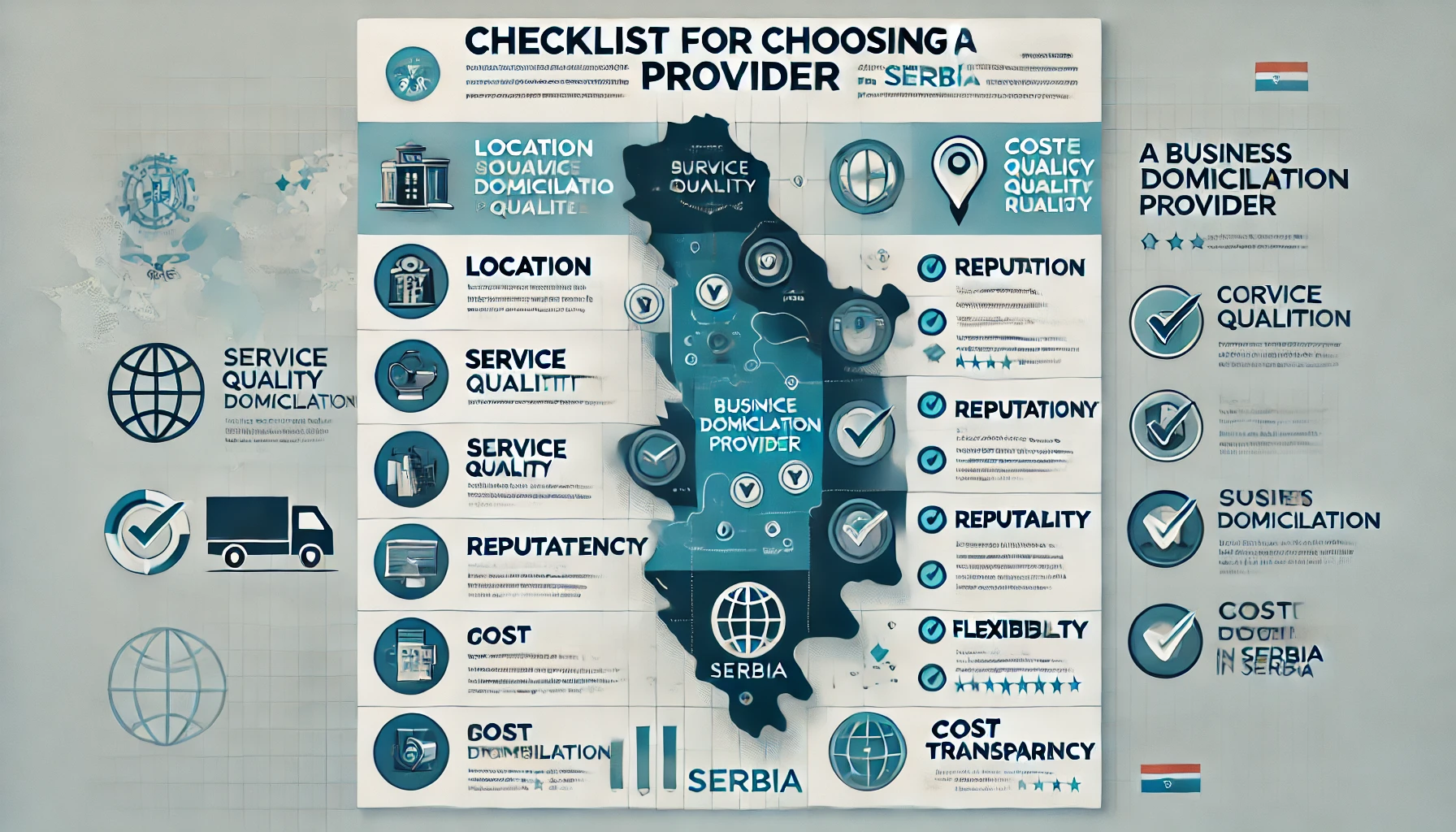 Comment choisir le bon prestataire de domiciliation en Serbie ?