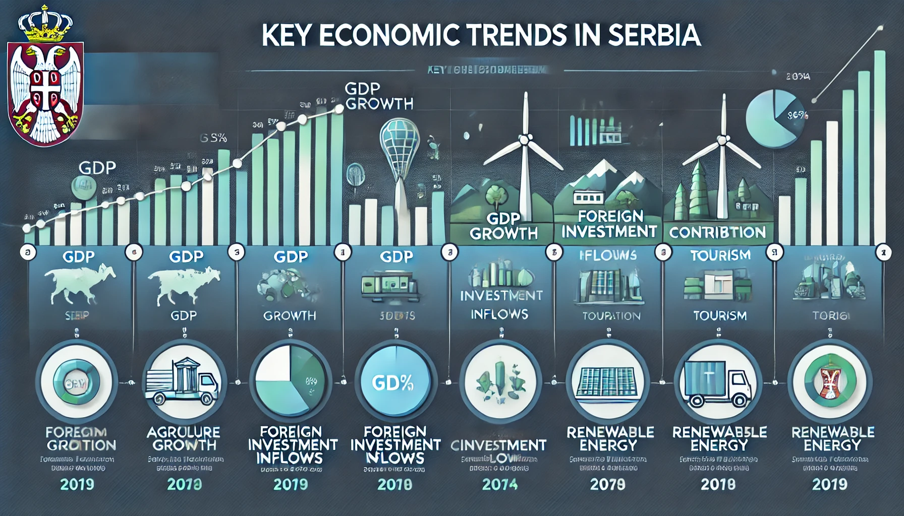 Les tendances économiques actuelles en Serbie